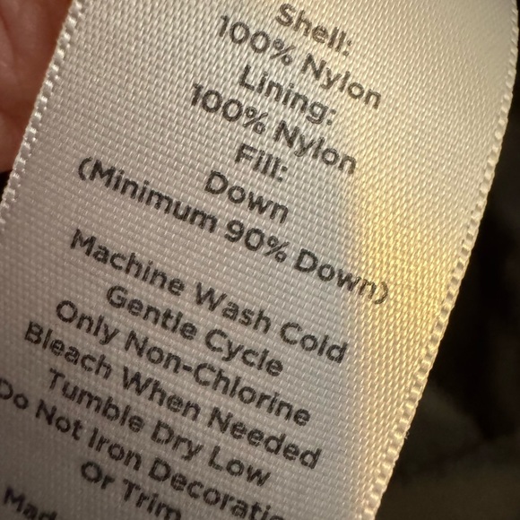 Talbots Black Quilted Vest - Picture 4 of 6